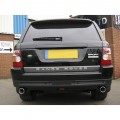 LR08 Cobra Sport Landrover Range Rover Sport 2005-09 Round Tailpipes, Cobra Sport, LR08